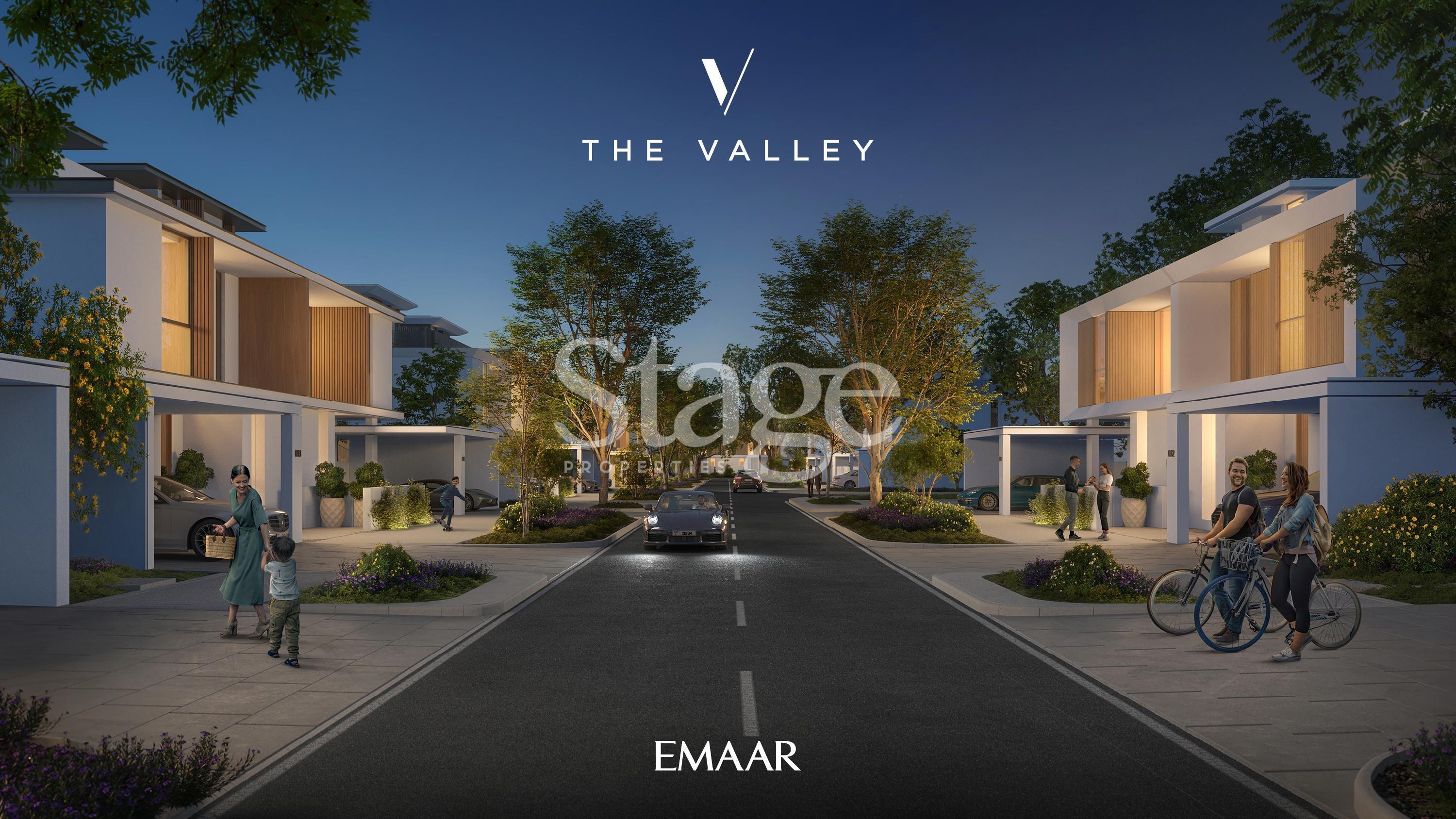 تاون هاوس من ٣ غرف نوم للبيع في The Valley، Dubai stage-9491507